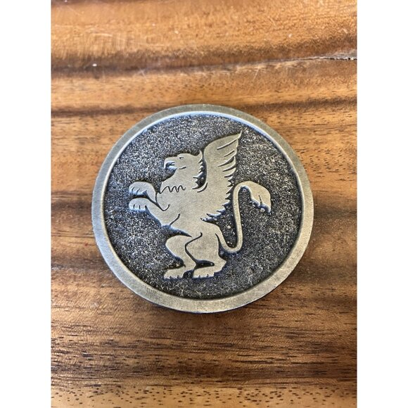 Griffin Wheel Co. 100 Years Railroad Service 1976 Belt Buckle Great American - Picture 1 of 8